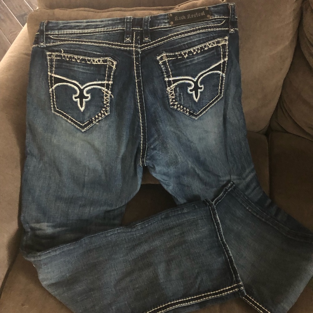Rock Revival boot cut.